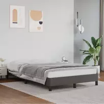 Lova Lovos rėmas, pilkos spalvos, 120x200cm, dirbtinė oda