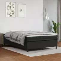 Lova Lovos rėmas, juodos, 140x190cm, dirbtinė oda