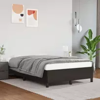 Lova Lovos rėmas, juodos spalvos, 120x200cm, dirbtinė oda