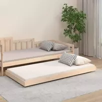 Lova Lovos rėmas be čiužinio, 90x190cm, pušies medienos masyvas