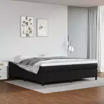 Lova Lovos rėmas, juodos, 200x200cm, dirbtinė oda
