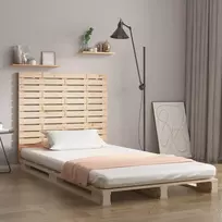 Lova Sieninis galvūgalis, 96x3x91,5cm, pušies medienos masyvas