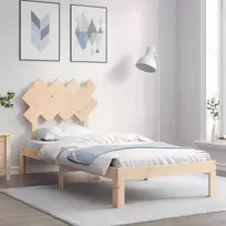 Lova Lovos rėmas be čiužinio, 90x200cm, pušies medienos masyvas