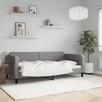 Lova Sofa, taupe spalvos, 90x200cm, audinys