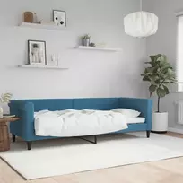 Lova Sofa, mėlynos spalvos, 80x200cm, aksomas