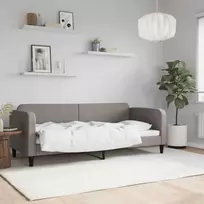 Lova Sofa, taupe spalvos, 80x200cm, audinys