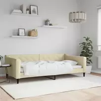 Lova Sofa, kreminės spalvos, 100x200cm, audinys
