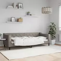 Lova Sofa, taupe spalvos, 80x200cm, audinys