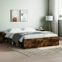 Lova Lovos rėmas, dūminio ąžuolo spalvos, 140x190cm