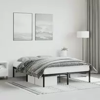 Lova Metalinis lovos rėmas, juodos spalvos, 140x190cm