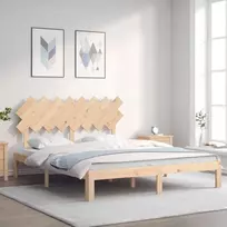Lova Lovos rėmas be čiužinio, 160x200cm, pušies medienos masyvas