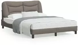 Lova Lovos rėmas be čiužinio, taupe spalvos, 140x190cm, audinys