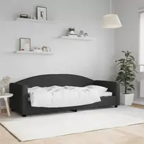 Lova Sofa, juodos spalvos, 80x200cm, audinys
