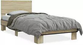 Lova Lovos rėmas, ąžuolo, 75x190cm, apdirbta mediena ir metalas
