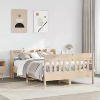 Lova Lovos rėmas be čiužinio, 160x200cm, pušies medienos masyvas