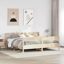 Lovos rėmas be čiužinio, 180x200cm, pušies medienos masyvas