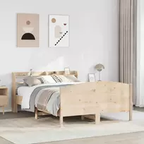 Lova Lovos rėmas be čiužinio, 140x200cm, pušies medienos masyvas