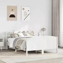 Lova Lovos rėmas be čiužinio, baltas, 160x200cm, pušies masyvas