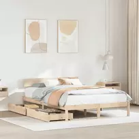Lova Lovos rėmas be čiužinio, 140x190cm, pušis
