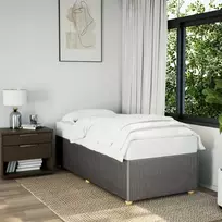 Lova Lovos rėmas be čiužinio, taupe, 80x200 cm, audinys