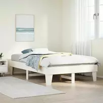 Lova Lovos rėmas be čiužinio, baltas, 120x190cm, pušies masyvas
