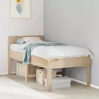 Lova Lovos rėmas be čiužinio, 90x190cm, pušies medienos masyvas