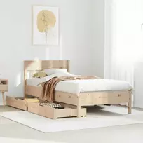 Lova Lovos rėmas be čiužinio, 90x190cm, pušies medienos masyvas