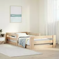 Lova Lovos rėmas be čiužinio, 70x140cm, pušies masyvas