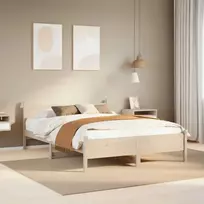 Lova Lovos rėmas be čiužinio, 160x200cm, pušies medienos masyvas