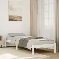 Lova Lovos rėmas be čiužinio, baltas, 90x210cm, pušis, itin ilgas