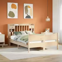 Lova Lovos rėmas be čiužinio, 140x190cm, pušis