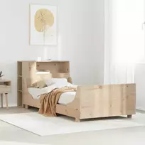Lova Lovos rėmas su be čiužinio, 75x190cm, pušies masyvas