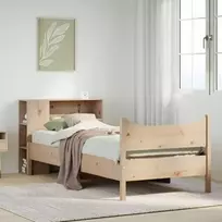 Lova Lovos rėmas su be čiužinio, 75x190cm, pušies masyvas