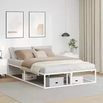Lova Lovos rėmas be čiužinio, baltas, 140x200cm, metalas
