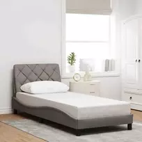 Lova Lovos rėmas be čiužinio, taupe, 90x200 cm, audinys
