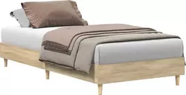 lovos rėmas be čiužinio 90x200 cm inžinerinė mediena