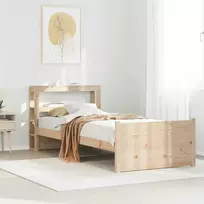 Lova Lovos rėmas su galvūgaliu, 75x190cm, pušies medienos masyvas