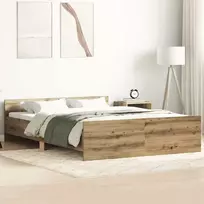Lova Lovos rėmas be čiužinio, artisano ąžuolo, 150x200 cm
