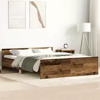 Lova Lovos rėmas be čiužinio, medienos dizaino, 120x200 cm