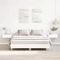 Lova Lovos rėmas be čiužinio, baltos, 150x200cm, apdirbta mediena