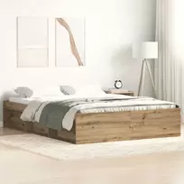 Lova Lovos rėmas be čiužinio, artisano ąžuolo, 120x200 cm