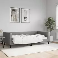 Lova Sofa, taupe spalvos, 100x200cm, audinys