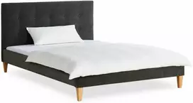 Homestyle4U Lova, 144.5x95x211 cm, Pilka