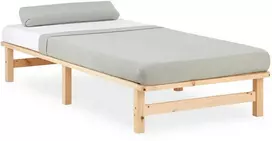 Lova Homestyle4U Lovos rėmas, 90x200x28 cm, rudas