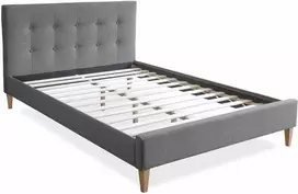Homestyle4U Lova, 125x212x96.5 cm, pilka