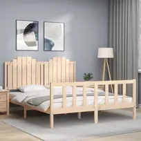 Lova Lovos rėmas be čiužinio, 160x200cm, pušies medienos masyvas