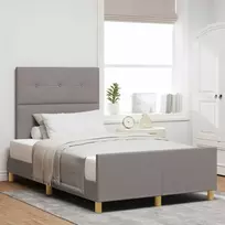 Lova Lovos rėmas su galvūgalio Tortora 120 x 200 cm audinys