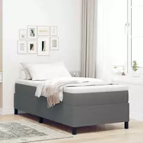 Lova Platforminės lovos rėmas Šviesiai pilka 90 x 200 cm