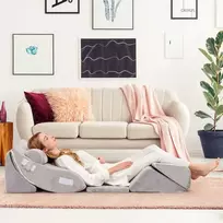 Lova Promotions Įstrižinė pagalvė, 60.9x20.3x8.9 cm, Pilka