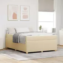Lova Lovos rėmas su čiužiniu Kreminė 140 x 200 cm audinys
